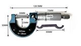 AEK-Tech Mekanik Mikrometre 0-25mm 0.01mm