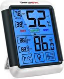 ThermoPro TP55 Termometre İç Mekan Dijital Isı ve Nem Ölçer