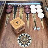 Ahşap Vido Zar Doubling Cube 45x45mm