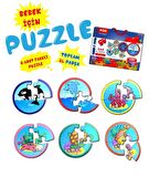 Tox Su Canlıları 2+ Keçe Yapboz - Puzzle T01