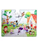 Tox Oyun Parkı 5+ Keçe Yapboz - 5 Yaş Puzzle T40