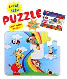 Tox Gökkuşağı 3+ Keçe Yapboz - 3 Yaş Puzzle T42