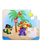 Tox Gökkuşağı 3+ Keçe Yapboz - 3 Yaş Puzzle T42