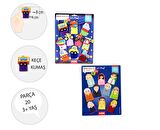 2 Set - 20 Parça Tox Taşıtlar ve Aile Bireyleri Parmak Kukla T5-1 T181