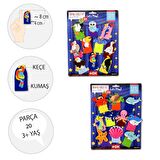2 Set - 20 Parça Tox Deniz Canlıları ve Uçan Hayvanlar Parmak Kukla T221 T222
