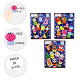 3 Set - 30 Parça Tox Deniz Canlıları, Orman ve Uçan Hayvanlar Parmak Kukla T218 T221 T222
