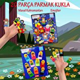 2 Set - 20 Parça Tox Emojiler ve Masal Kahramanları Parmak Kukla T225 T106