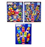 3 Set - 30 Parça Tox Masal Kahramanları, Karagöz Hacivat ve Emojiler Parmak Kukla T225 T106 T224