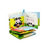 Tox Arapça Evcil Hayvanlar Kumaş Sessiz Kitap A110 - Bez Kitap , Eğitici Oyuncak , Yumuşak ve Hışırtılı