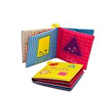 Tox Arapça Şekiller Kumaş Sessiz Kitap A395 - Bez Kitap , Eğitici Oyuncak , Yumuşak ve Hışırtılı