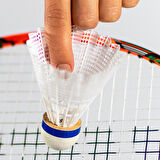 USR Flow 200 Plastik Badminton Topu Beyaz