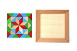 AHŞAP TANGRAM 23X23 CM