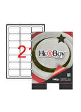 Herboy Lazer Etiket 21Li 63.5 x 38.1 mm Hb-1021