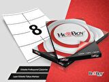 Herboy Laser Etiket 100 YP 105x70 Laser-Copy-Inkjet HB-1208