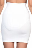 Kadın  Beyaz 2050 Külotlu 1 Beden Küçülten Jüpon Korse