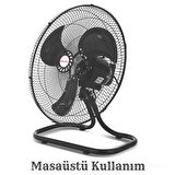 Conti CSF-410 Sanayi Tipi Vantilatör 3 Farklı Kullanım seçeneği
