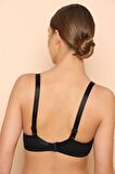Nbb 352 Elastan Mikrofiber Toplayıcı Sütyen Siyah