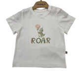 Ciccim Baby T-Shirt Little Roar Ekru