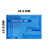 Gürmat Apartman Gelir-Gider Makbuzu 2/50 Otokopili Kod : 031