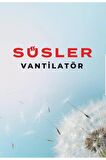 Sv-1620 Duvar Tipi Vantilatör 16 Inç Pervane Çapı 5 Kanatlı Şeffaf Pervane 3 Yıl Garanti