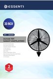 Essenti EV-30200 30 Inç Duvar Tipi Vantilatör