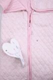 Babyhola Pamuklu 75x80 cm Bebek Battaniyesi Pembe
