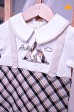Babyhola Salopet Görünümlü Erkek Bebek Tulum 12615