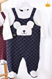 Babyhola %100 Pamuk Kız Erkek Bebek Tulum 13500
