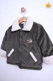 Babyhola 1.5 tog Kadife Pamuk Astar Bebek Çocuk Dolgulu Bomber Kaban 13454