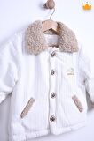 Babyhola 1.5 tog Kadife Pamuk Astar Bebek Çocuk Dolgulu Bomber Kaban 13454