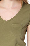 1609 V Yaka T-shirt