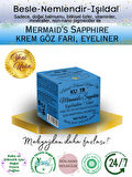 Mermaid’s Sapphire Krem Far, Eyeliner Doğal İçerikli, (Makyaj Beraberinde Çok Değerli Besleyici Cilt Bakımı)