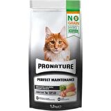 Pronature Perfect Maintenance Tahılsız Karidesli Somunlu Patatesli ve Enginarlı Yetişkin Kedi Maması 1,5 Kg