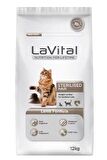 Lavital Kuzu Etli Kisirlastirilmis Kedi Mamasi 12 kg