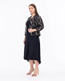 Gala-xi Büyük Beden Siyah Kadın İkili Takım 2312601013