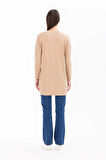 Seçil Kadın Örme Kumaş Basic Tunik 1015 Vizon