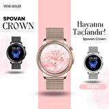 Papillon Crown Amoled Sesli Görüşme Tansiyon Kadın Akıllı Saat