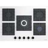Lanova Buz 3207W01 - G17402-105 - 3220W6 5'li Beyaz Cam Ankastre Set