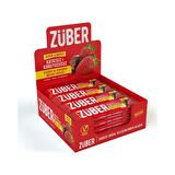 Züber Çilekli ve Kakaolu Meyve Tatlısı - 12 Adet x 40Gr
