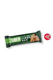 Züber Vegan Hi-Protein Bar Fıstık Ezmeli 45 G - 12 Adet x 45Gr