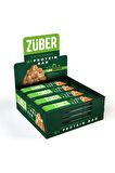 Züber Vegan Hi-Protein Bar Fıstık Ezmeli 45 G - 12 Adet x 45Gr