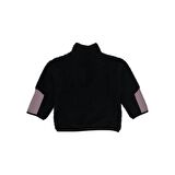 Panço Erkek Çocuk Kanguru Cepli Peluş Sweatshirt Siyah