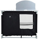 FUNKY CHAIRS Portatif Alüminyum Kamp Mutfak Tezgahı