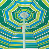 FUNKY CHAIRS Şemsiyeli Tabureli Katlanabilir Piknik Masası Seti - Ahşap Desen