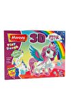 Pony Oyun Hamuru Seti 13 Adet Kalıplı 3 Renk 80gr. Hamurlu Merdaneli Toplam 21 Parçalı Set