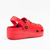 Aksesuarlı Yüksek Kadın Terlik 4745