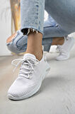Unisex Triko Sneaker Rahat Hava Alabilen Kokusuz Spor Ayakkabı 4555