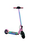 Elektrikli Çocuk Amortisörlü Led'li Scooter 130 W ( Dizlik Ve Dirseklik Hediyeli)