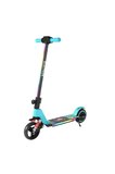 Elektrikli Çocuk Amortisörlü Led'li Scooter 130 W ( Dizlik Ve Dirseklik Hediyeli)
