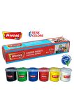 6 Renkli Parmak Boyası 6x25 ml